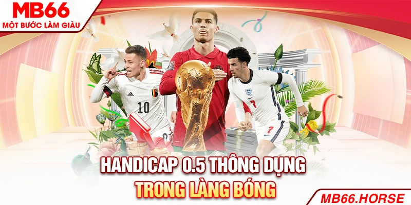 Handicap 0.5 thông dụng trong làng bóng